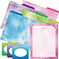 Barker Creek Get Organized File Folder Set, 1/3-Cut Tab, Letter Size, Pink Ombré, Set Of 107 Pieces 1 thumbnail image