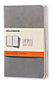 Moleskine Cahier Journals, 3-1/2" x 5-1/2", Faint Ruled, 64 Pages (32 Sheets), Pebble Gray, Set Of 3 Journals
