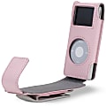 Belkin Flip Case for iPod nano - Clamshell - Leather - Pink
