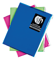 Studio C Neon Zip It Composition Book, 9 3/4" x 7 1/2", 1 Subject, College Ruled, 160 Pages (80 Sheets), Assorted Colors