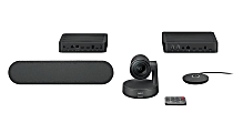 Logitech® Rally Premium Ultra-HD ConferenceCam System, Black 1 thumbnail image