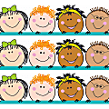 Creative Teaching Press® EZ Borders, Stick Kids, 48’ Per Pack, Set Of 3 Packs 1 thumbnail image