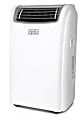 Black+Decker Portable Air Conditioner With Heat, 8,000 BTU, White