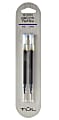 TUL® Gel Pen Refills, Medium Point, 0.7 mm, Blue Ink, Pack Of 2 Refills 1 thumbnail image