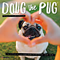 2026 Willow Creek Press Monthly Mini Wall Calendar, 7" x 7", Doug the Pug, January To December, 53560 1 thumbnail image