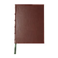 Markings by C.R. Gibson® Bonded Leather Journal, 7 1/2" x 10", 256 Pages (128 Sheets), Brown 1 thumbnail image