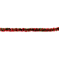 Amscan Christmas Giant Tinsel Garland, 2”H x 108”W, Red/Green 1 thumbnail image