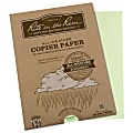 Rite in the Rain® All-Weather Multi-Use Printer & Copy Paper, Green, Letter (8.5" x 11"), 50 Sheets Per Pack, 20 Lb, 85 Brightness