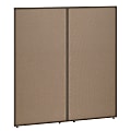 Bush Business Furniture ProPanels 66"H Office Partition, 60"W, Harvest Tan/Taupe, Standard Delivery