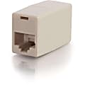 C2G RJ12 6-pin Modular Crossed Inline Coupler 1 thumbnail image