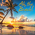 2026 Willow Creek Press Monthly Mini Wall Calendar, 7" x 7", Ah The Beach!, January To December, 53416 1 thumbnail image
