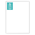 The Master Teacher® Keep Calm and Teach On Notepad, 4 1/4" x 5 1/2", 75 Sheets, Teal, Pack of 2