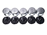 Egal Stainless Steel Dispensers, 6-3/4” x 3-1/2”, Silver, 5 Dispensers Per Pack 1 thumbnail image