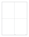 ComplyRight W-2 Inkjet/Laser Blank Tax Forms, Employee, Copy B, C, 1 And 2, 4-Up, 8 1/2" x 11", Pack Of 50