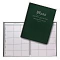 Ward 8-Period Teacher Plan Books, Green, Pack Of 4