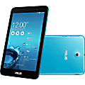 Asus MeMO Pad 7 ME176CX-A1-LB Tablet - 7" - 1 GB DDR3L SDRAM - Intel Atom Z3745 Quad-core (4 Core) 1.33 GHz - 16 GB - Android 4.4 KitKat - 1280 x 800 - In-plane Switching (IPS) Technology - Light Blue 1 thumbnail image