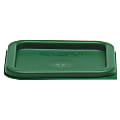 Cambro CamSquare Lids For 2-4 Qt Storage Containers, Kelly Green, Pack Of 6 Lids 1 thumbnail image