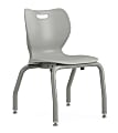 HON SmartLink Plastic 4-Leg Stackable Chairs, Platinum, Set Of 4 Chairs, HONSS4L14AEPTPL 1 thumbnail image