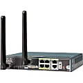 Cisco 819 Secure Hardened Router with Smart Serial - Router - 4-port switch 1 thumbnail image