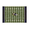 Imperial NFL Homefield Rug, 4' x 6', Baltimore Ravens