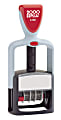 2000 PLUS® Date Message Dater Stamp Paid, Faxed, Received, Entered Stamp,  Self-Inking 4-in-1 Date Message Dater Stamp, Blue and Red Ink 1 thumbnail image