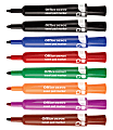 Office Depot® Brand Easel Pad Flip Chart Markers, 100% Recycled Plastic Barrel, Assorted Colors, Pack Of 8 1 thumbnail image