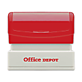 Custom Office Depot® Brand Pre-Inked Notary Stamp, 9/16" x 2-5/16" Impression