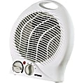 Optimus Portable 1,500-Watt Fan Heater With Thermostat, White 1 thumbnail image