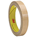 3M™ 927 Adhesive Transfer Tape Hand Rolls, 3" Core, 0.5" x 60 Yd., Clear, Case Of 6