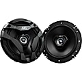 JVC drvn CS-DF620 Speaker - 25 W RMS - 300 W PMPO - 2-way - 2 Pack - 70 Hz to 19 kHz - 4 Ohm - 86 dB Sensitivity - 6.30" Woofer - Car 1 thumbnail image