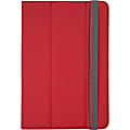 Targus® Universal Fit N' Grip 360° Case, For 7"-8" Tablets, Red