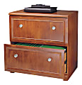 Realspace® Broadstreet 29-1/2"W x 19"D Lateral 2-Drawer File Cabinet, Maple 1 thumbnail image