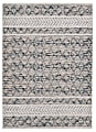 Linon Aria Area Rug, 2' x 3', Adler Cream/Blue