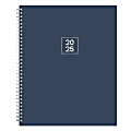 2025 Blue Sky Weekly/Monthly Planning Calendar, 8-1/2” x 11”, French Navy, January To December 1 thumbnail image