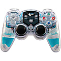 PS2 dreamGEAR Lava Glow Wireless Controller, Blue 1 thumbnail image