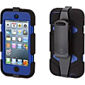 Griffin Survivor Carrying Case for iPod - Blue, Black