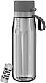 Philips GoZero Everyday Tritan Water Bottle With Filter, 22 Oz, Gray 1 thumbnail image