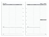 2024 TUL® Discbound Weekly Planner Refill Pages, Untimed Vertical Format, Junior Size, January To December