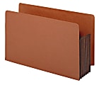 Pendaflex® End-Tab Pockets, 5 1/4" Expansion, Legal Size, Dark Brown, Box Of 10 Pockets