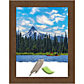 Amanti Art Wood Picture Frame, 22" x 28", Matted For 18" x 24", Carlisle Brown 1 thumbnail image