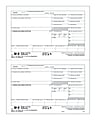 ComplyRight Tax Forms, W-2, Inkjet/Laser, Copy D, 2-Up, 8 1/2" x 11", Pack Of 100 Forms