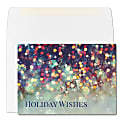 Custom Full-Color Holiday Cards With Envelopes, 7" x 5", Prismatic Wish, Box Of 25 Cards