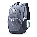 High Sierra Swoop Backpack With 17" Laptop Pocket, Metallic Splatter