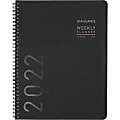 AT-A-GLANCE® Contemporary Lite Weekly/Monthly Planner, 8-1/4" x 11", Black, January To December 2022, 7095XL05 1 thumbnail image