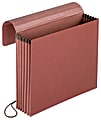 Pendaflex® Redrope Expanding Wallet, 5 1/4" Expansion, Letter Size, Redrope, Pack Of 10
