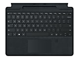 Microsoft Surface Pro Signature Keyboard with Fingerprint Reader - Keyboard - with touchpad, accelerometer, Surface Slim Pen 2 storage and charging tray - QWERTY - English - black - commercial - for Surface Pro 8, Pro X