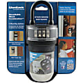 Wordlock KS-052-BK Storage Case - Combination Lock Closure - Stainless Steel - Black - For Key, Credit Card - 1 Each