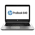 HP ProBook 640 G1 14" LCD Notebook - Intel Core i5 (4th Gen) i5-4310M Dual-core (2 Core) 2.70 GHz - 4 GB DDR3 SDRAM - 500 GB HDD - Windows 7 Professional 64-bit upgradable to Windows 8 Pro - 1600 x 900 1 thumbnail image