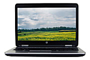 HP ProBook 640 G2 Refurbished Laptop, 14" Display, 6th Gen Intel® Core™ i5, 8GB Memory, 120GB Solid State Drive, Windows® 10 Pro, OD5-31318