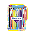 Paper Mate® Porous-Point Pens, Medium Point, 0.7 mm, Assorted Barrels, Assorted Ink Colors, Pack Of 16 1 thumbnail image